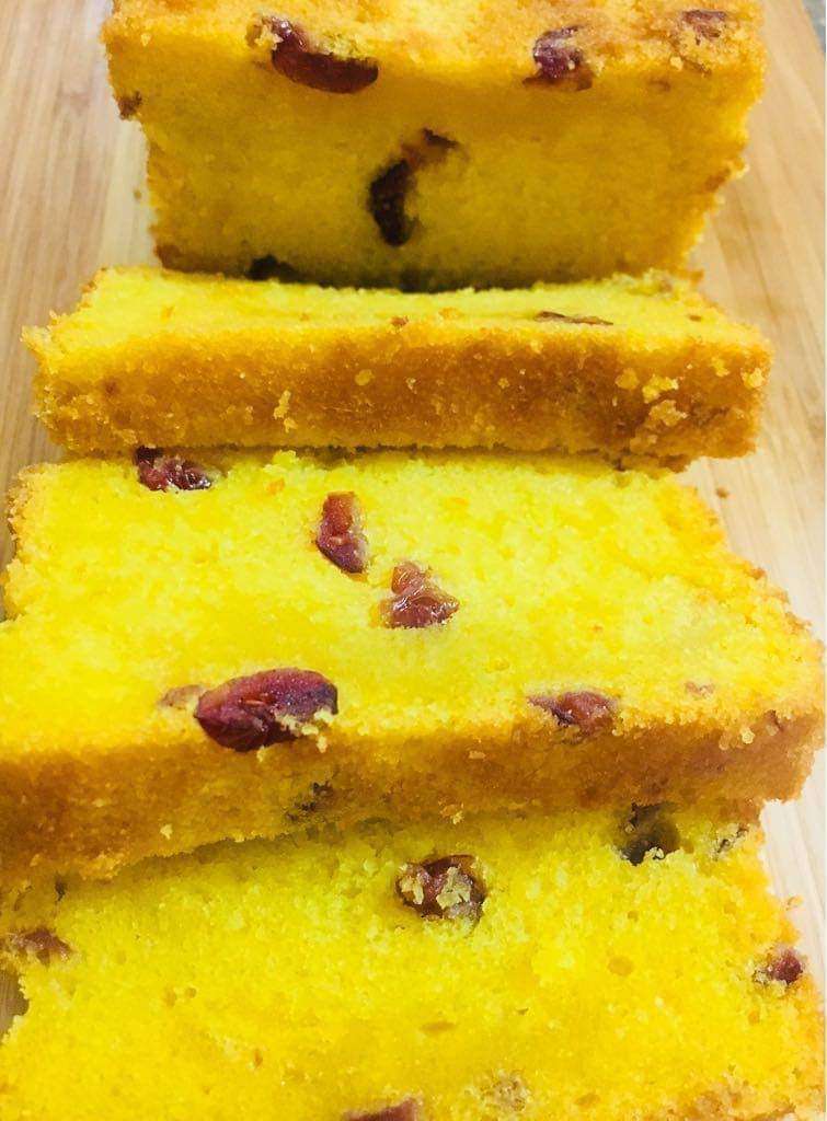 Recipe: Mango Cherry Cake by Jaya Sangtani
