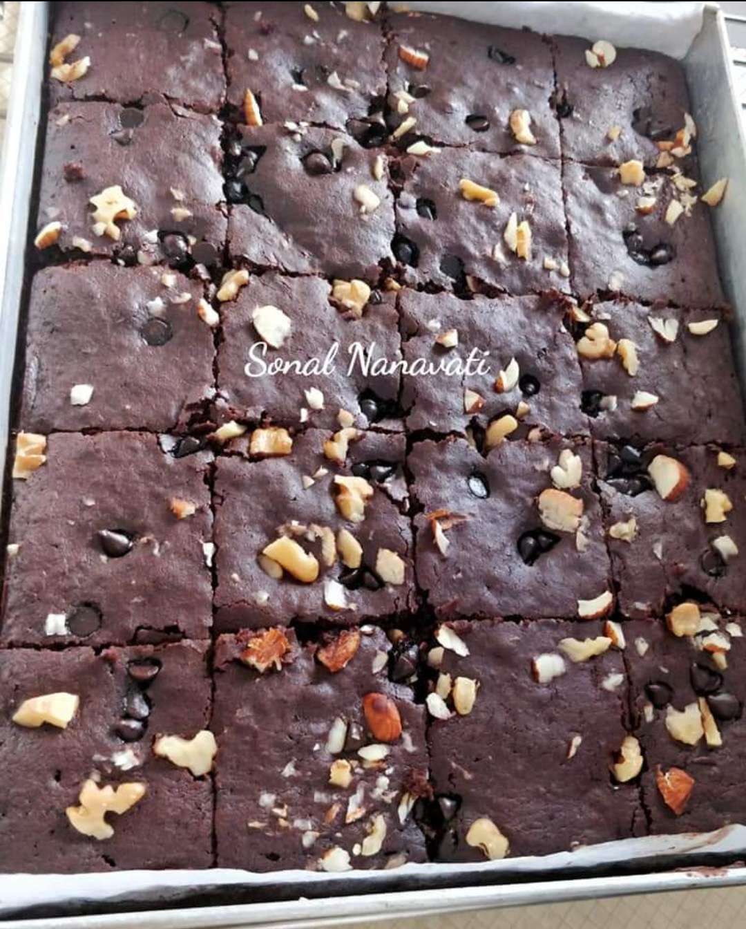 Recipe: Parle G Brownies by Sonal