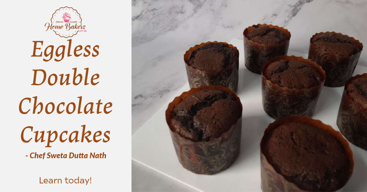 Recipe: Eggless Double Chocolate Muffins