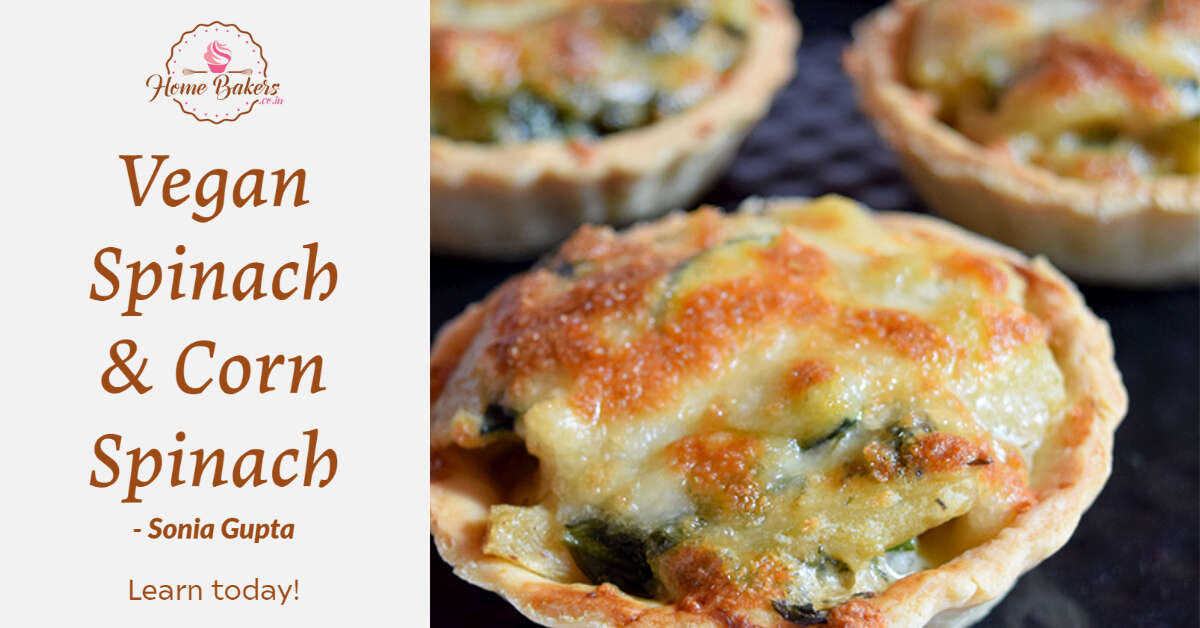 Recipe: Vegan Spinach and Corn Quiche