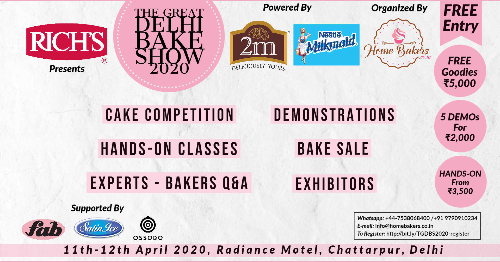 The Great Delhi Bake Show 2020