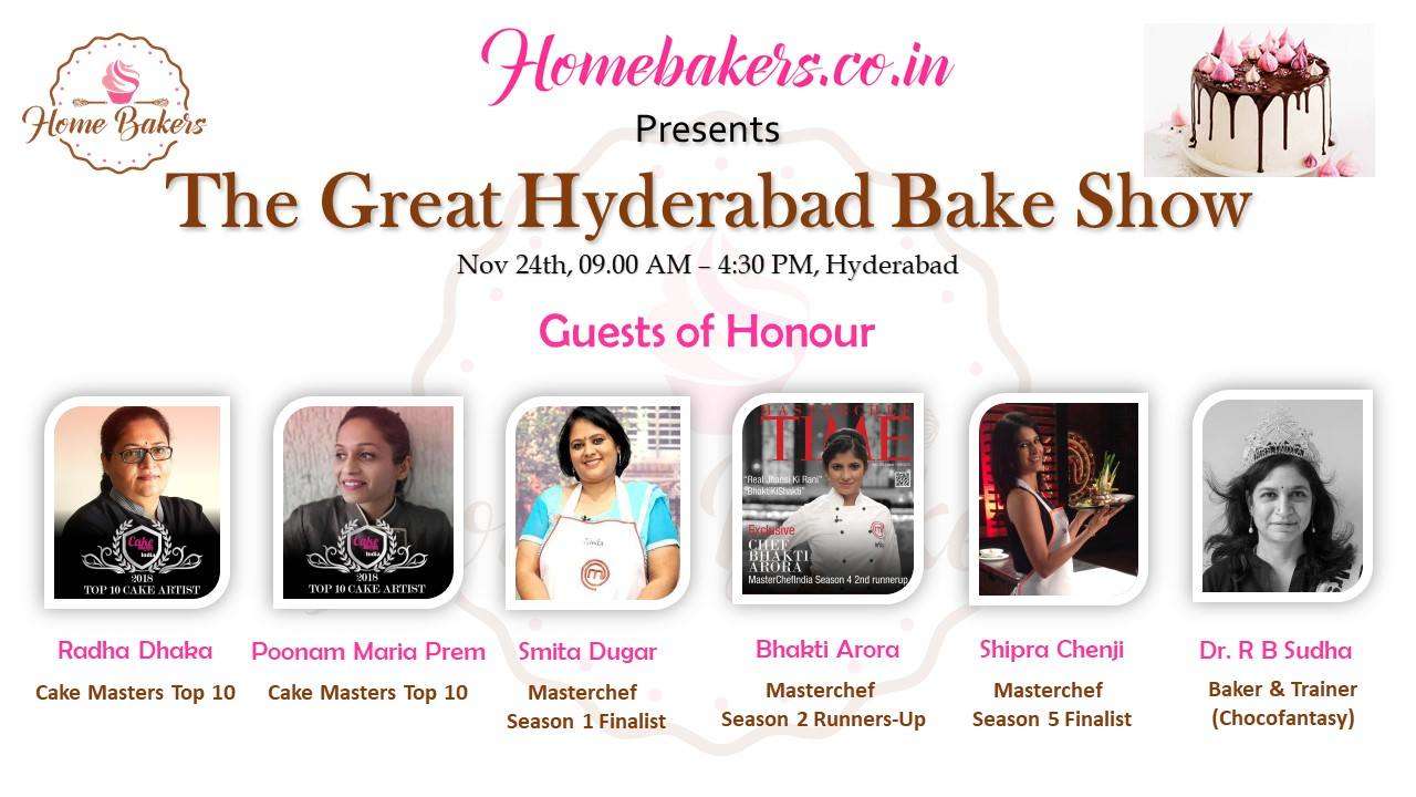 The Great Hyderabad Bake Show 2018